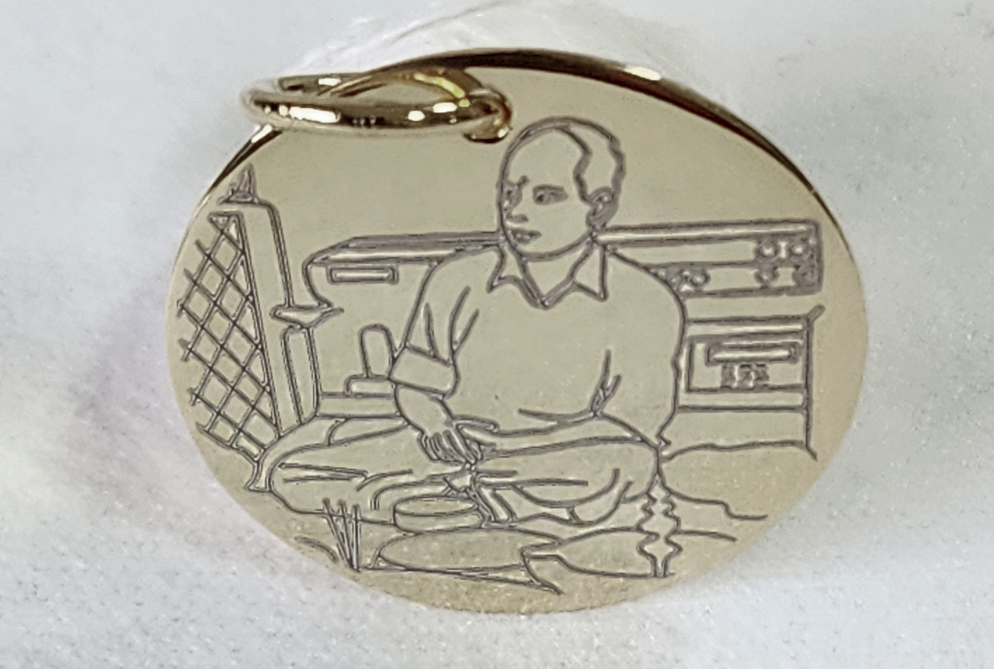 Founder Series (Sri Mani Iyer) - Faith Pendant (Silver)