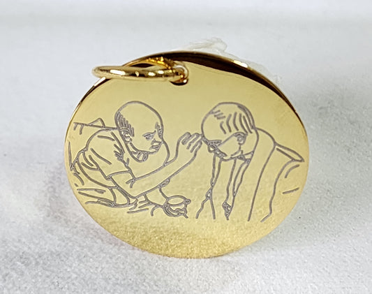 Founder Series (Sri Mani Iyer) - Fortune Pendant (Yellow Gold)