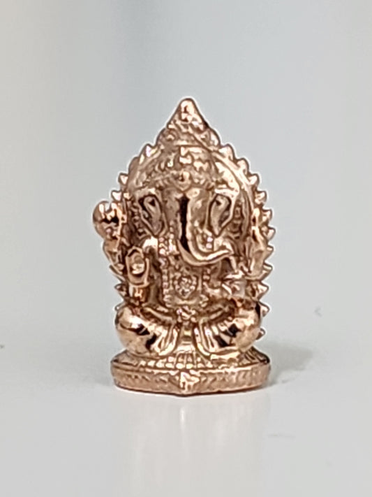 Mini Lord Ganesha Statue (Plated in 18K Rose Gold)