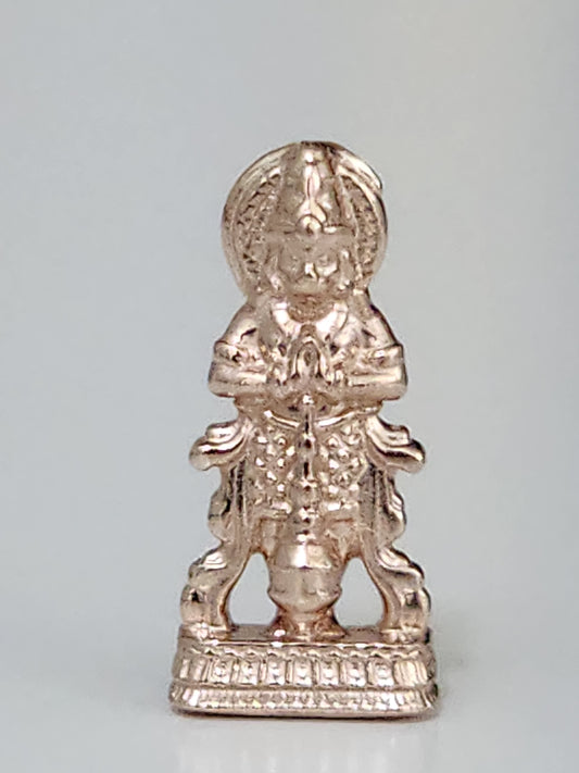 Mini Lord Hanuman Statue (Plated in 18K Rose Gold)